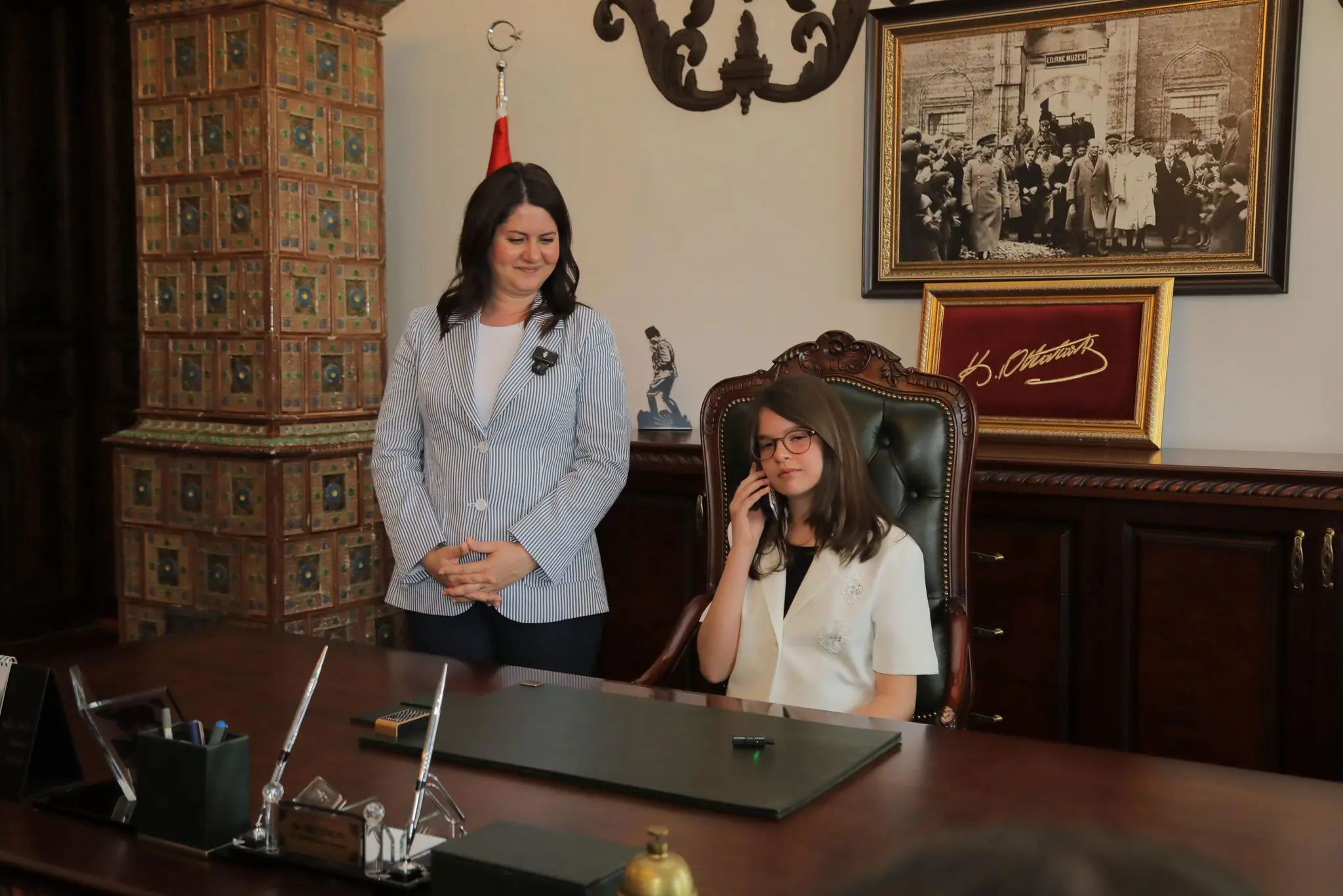 23 NİSAN’DA EDİRNE BELEDİYESİ’NDE ANLAMLI DEVİR TESLİM 